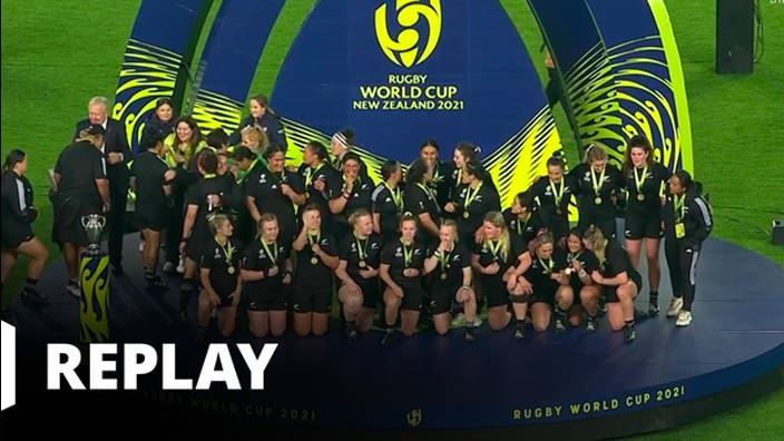 Rugby - Coupe du Monde Féminine - Remise de la